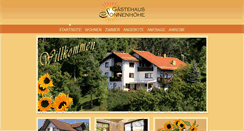 Desktop Screenshot of haus-sonnenhoehe.de